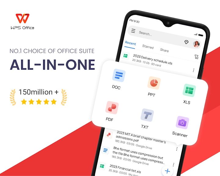 WPS Office-PDF,Word,Sheet,PPT screenshot