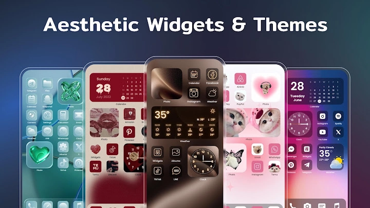 Color Widgets, Theme screenshot