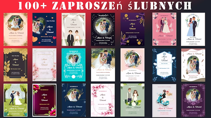 Zaproszenie na ślub screenshot
