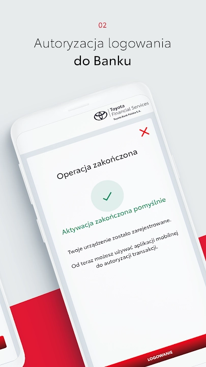 Toyota Bank screenshot