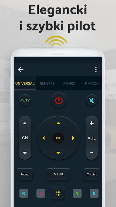 Pilot do Telewizora uniwersaly screenshot