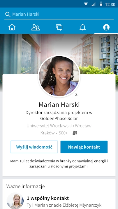 LinkedIn screenshot