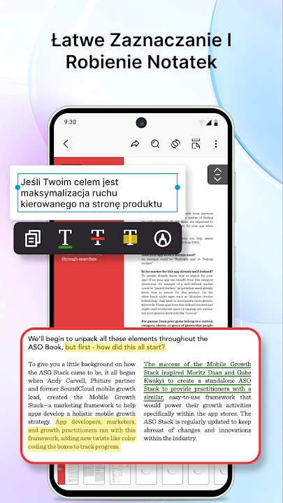 Czytnik PDF screenshot
