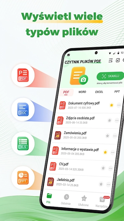 Czytnik plików PDF screenshot