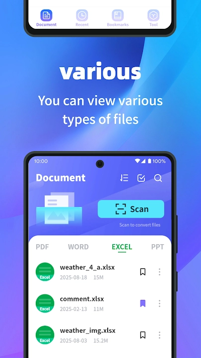 Strefa czytnika PDF screenshot