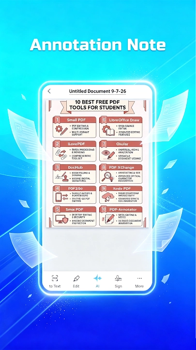 Easy PDF Scanner screenshot