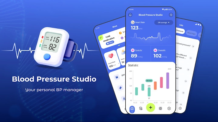 Blood Pressure Studio screenshot