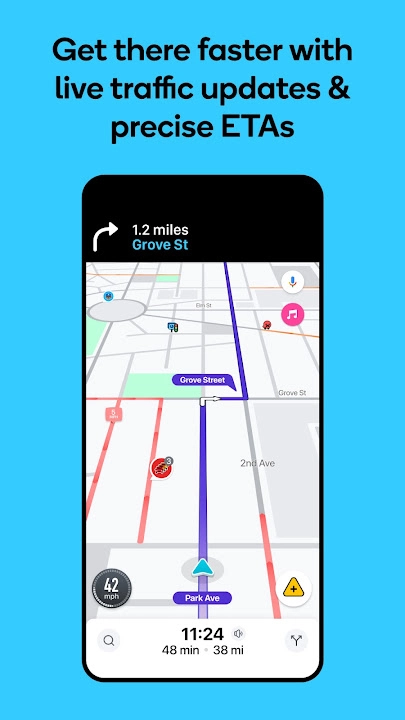 Waze screenshot