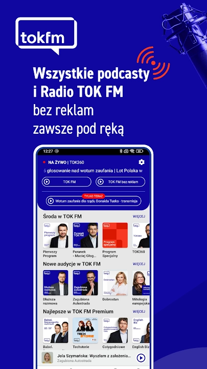 TOK FM screenshot