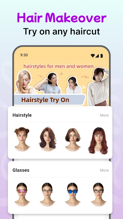 Modiface Haircut:Hair Makeover screenshot
