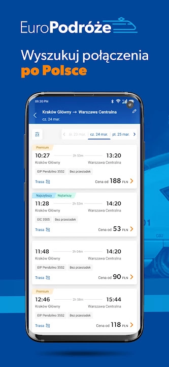 EuroPodróże screenshot