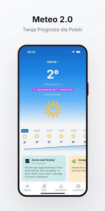 IMGW Meteo screenshot