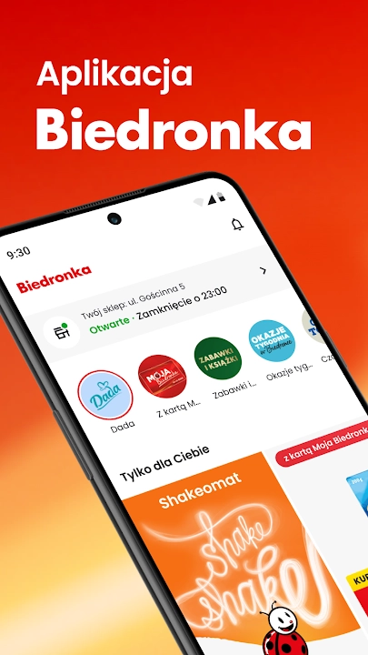 Biedronka screenshot