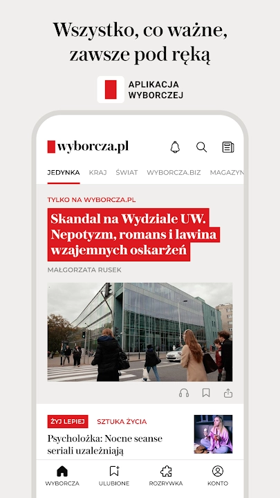 WYBORCZA screenshot